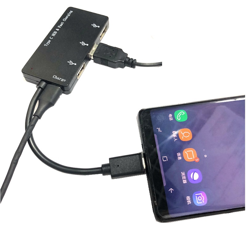 Image of 3-in-1 Hub Type C HUB with - Premium Quality & Best Deals-2