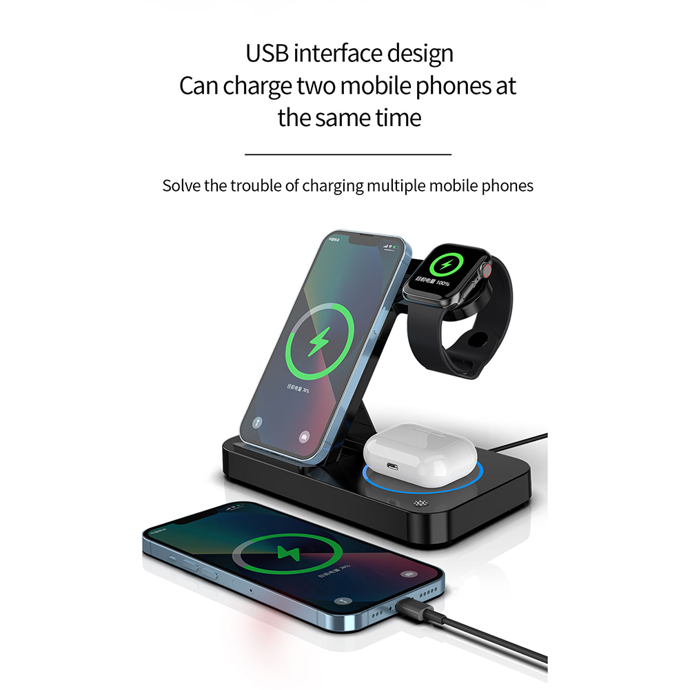 Image of 4-in-1 Wireless Charger Stand - Premium Quality & Best Deals-2