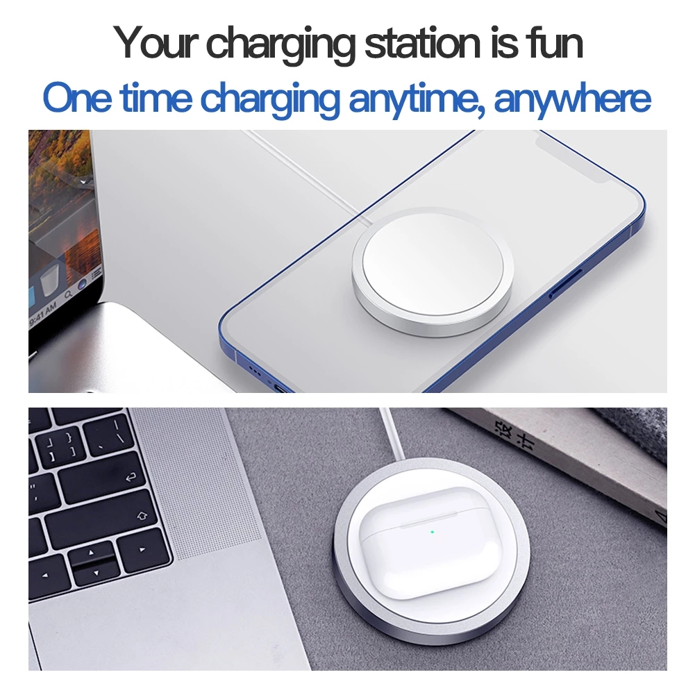 Image of Magnetic 15w Wireless Charger - Premium Quality & Best Deals-2