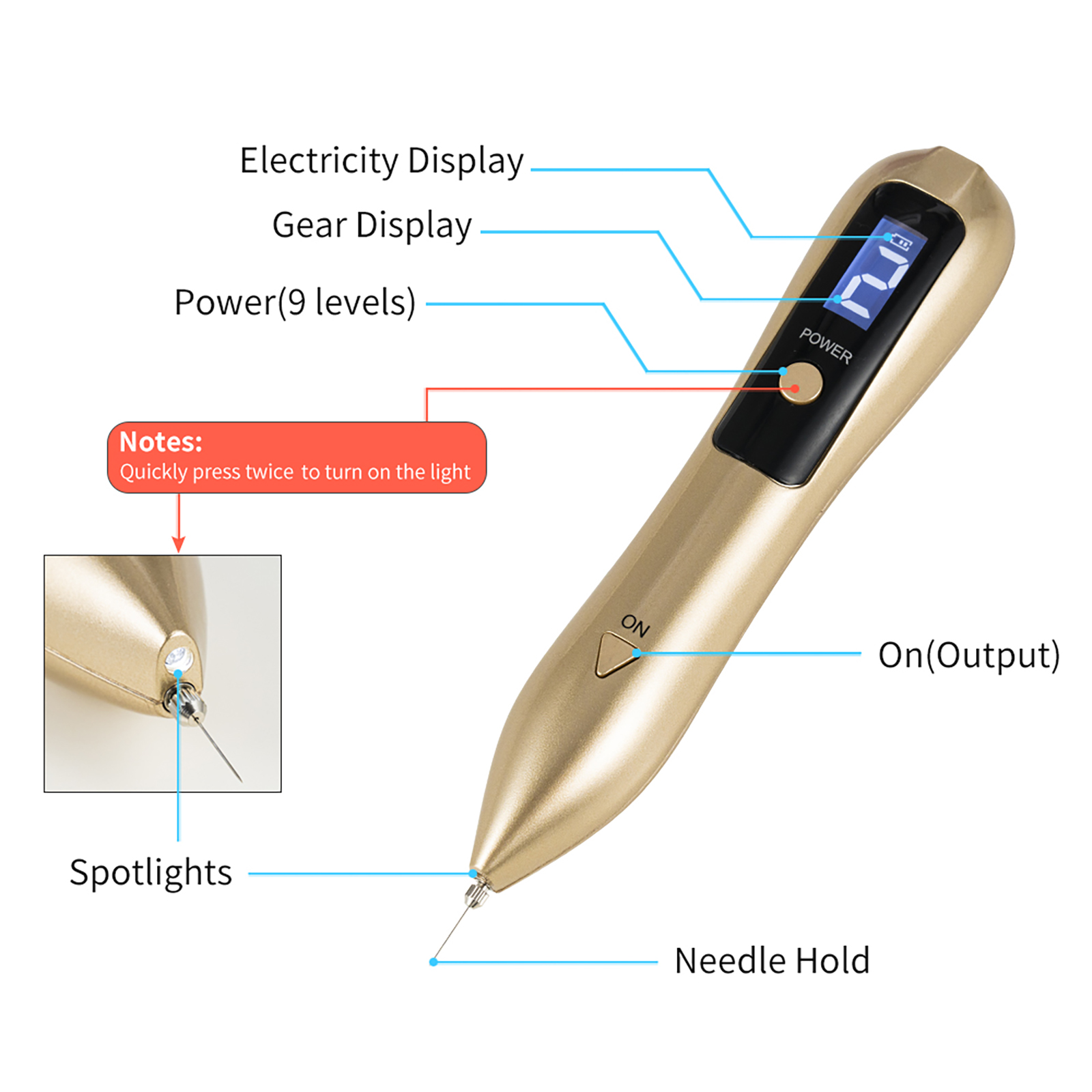 Image of Plasma Mole Removal Pen - Premium Quality & Best Deals-2