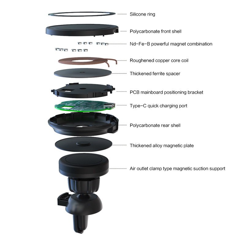 Image of Wireless Charger Magnetic Car - Premium Quality & Best Deals-2